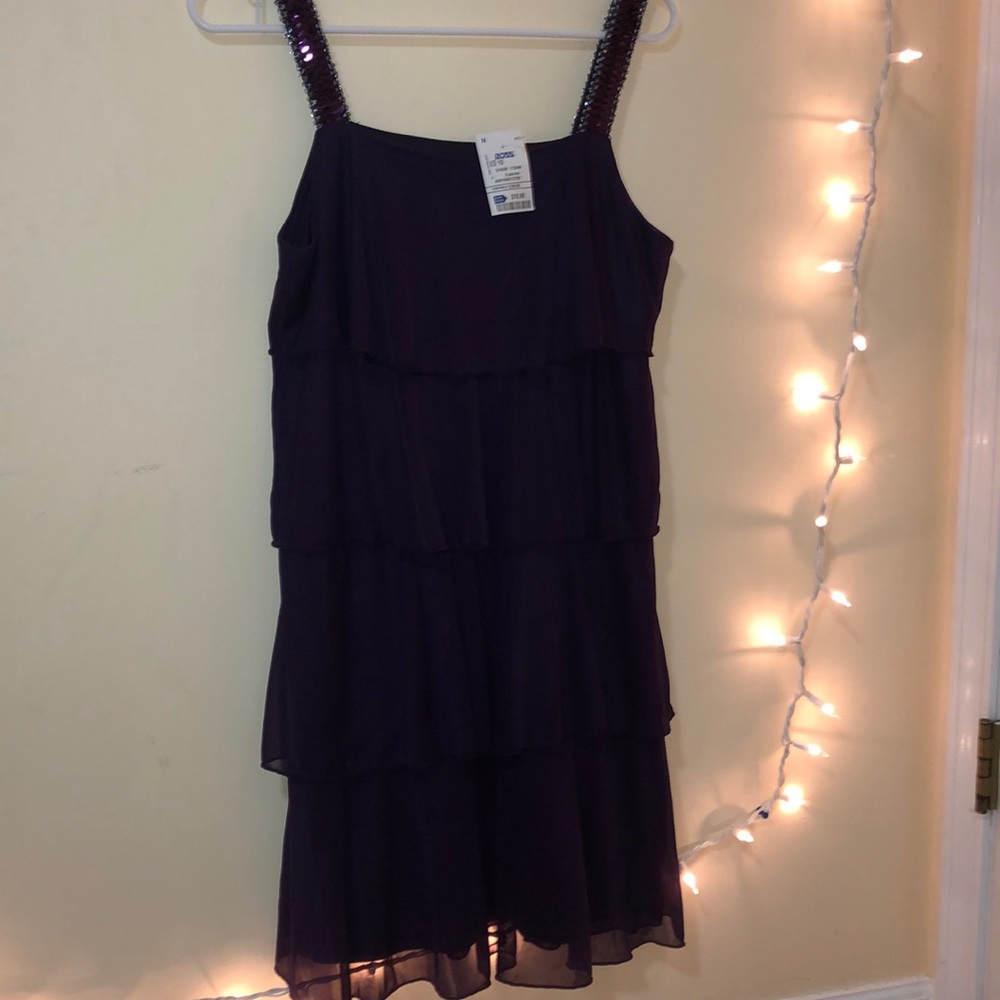 PURPLE DRESS